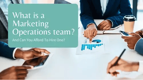 What is a Marketing Operations team 1